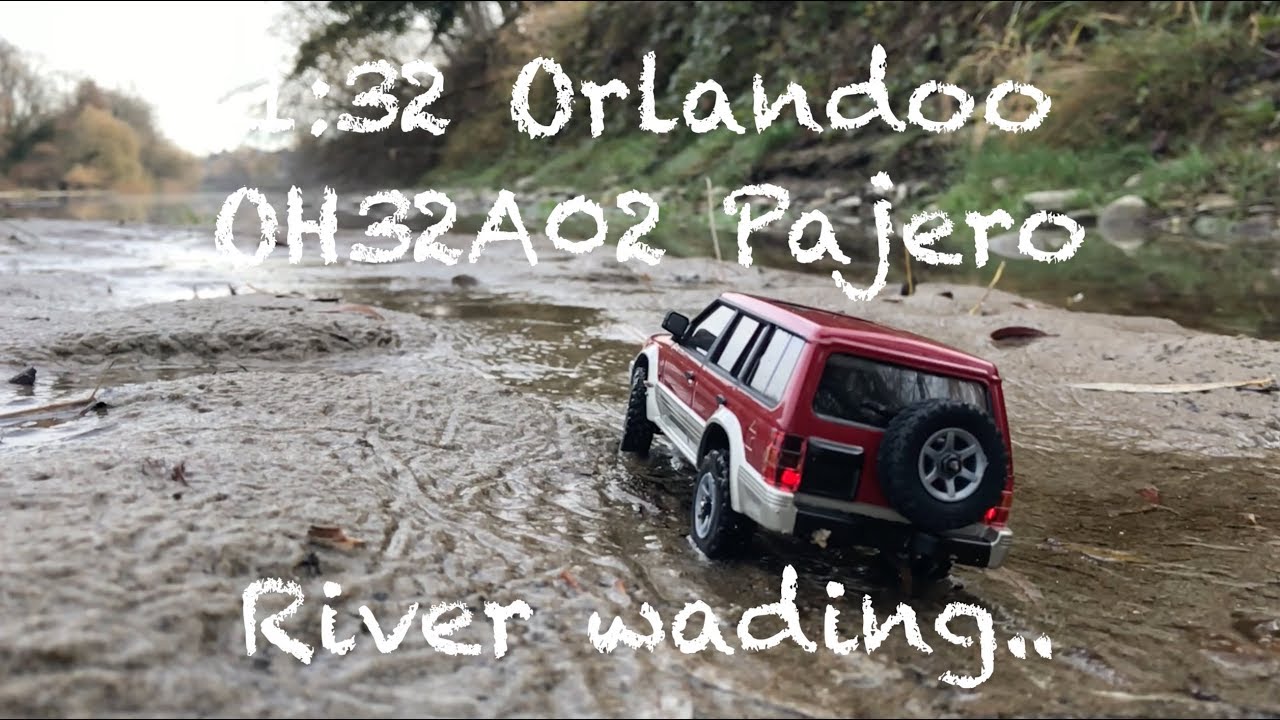 Радиоуправляемая модель трофи Orlandoo Hunter Mitsubishi Pajero 4WD 1к32 KIT (OH32A02)