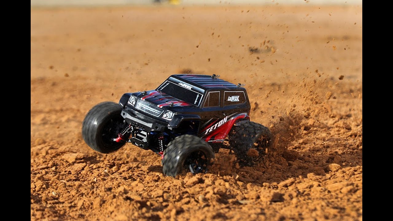 Радиоуправляемая модель монстр Traxxas LaTrax Teton 4WD RTR 1к18 (TRA76054-1-BLX)