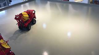 Радиоуправляемая модель Cada Technics  бетономешалка-кран конструктор 2 в 1