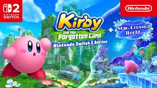 Игра Kirby and the Forgotten Land + Star-Crossed World (Nintendo Switch 2)