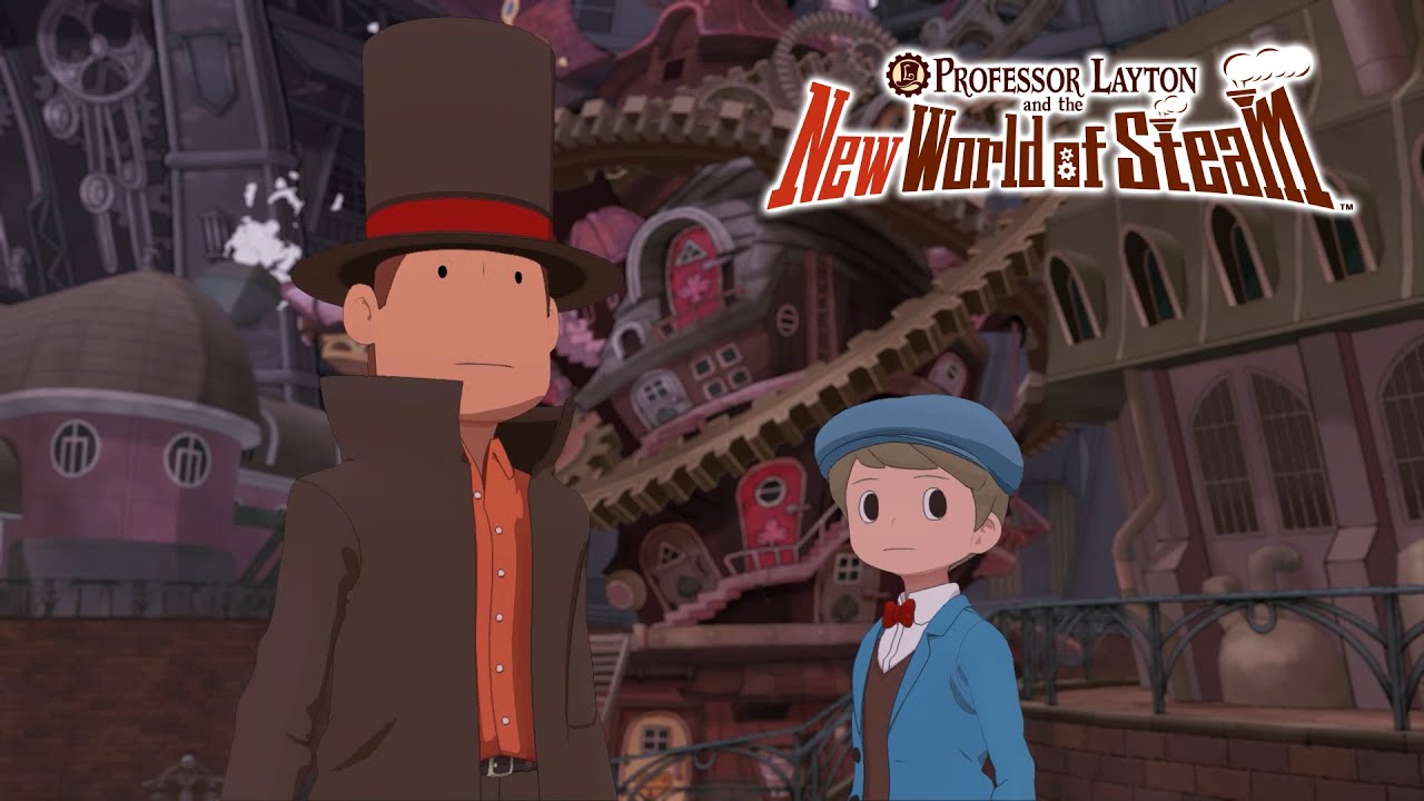 Игра Professor Layton and The New World of Steam (Nintendo Switch 2)