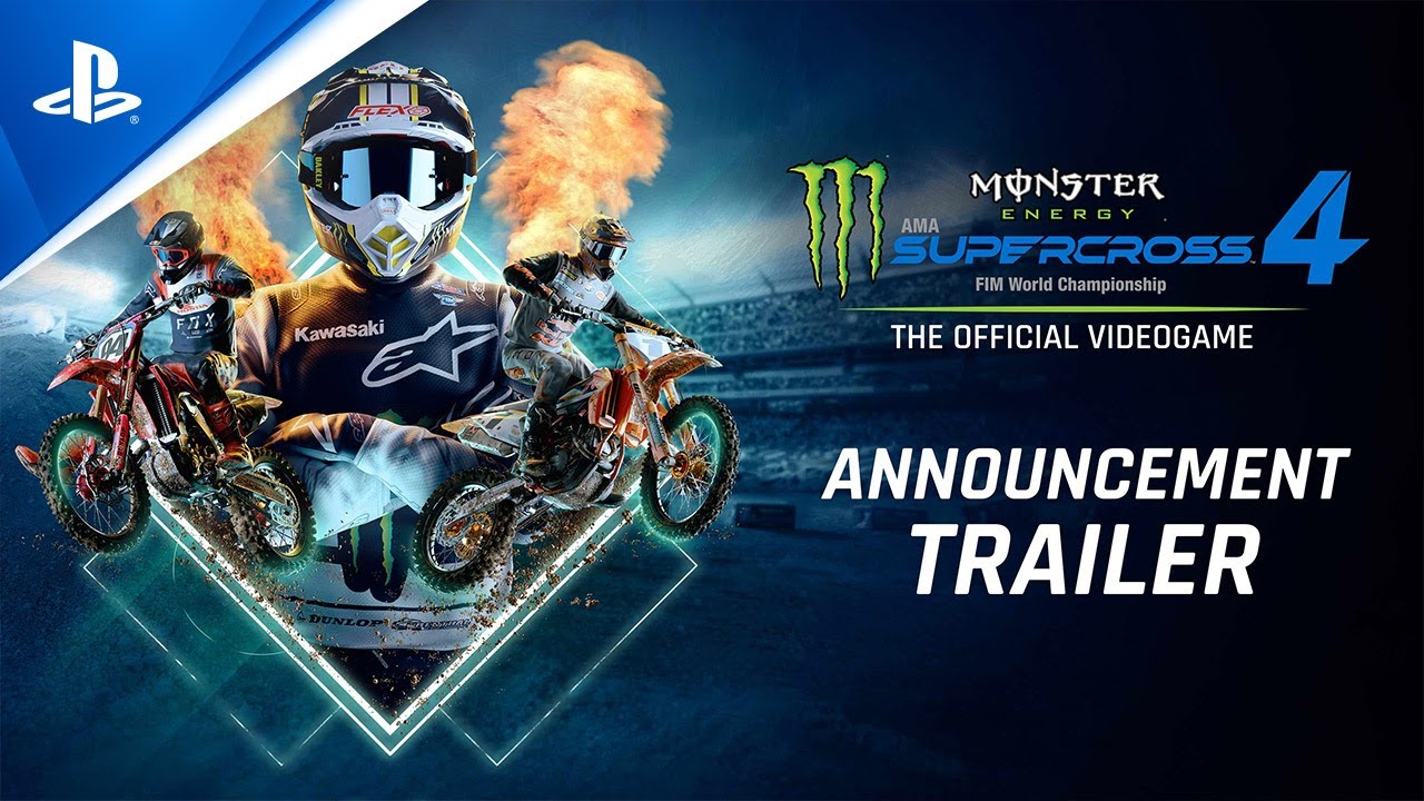 Игра Monster Energy Supercross - The Official Videogame 4 (PS5)