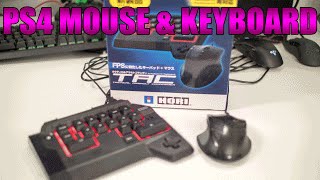 Мышь + кейпад HORI T.A.C. FOUR TYPE K2 Black USB