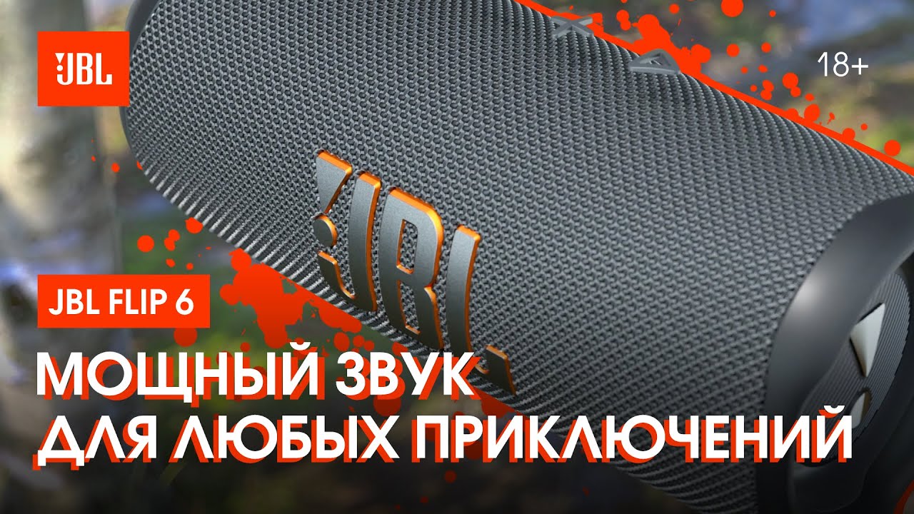 Портативная колонка JBL Flip 6 Grey (серая)