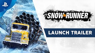 Игра Snowrunner (PS4, Русская версия) Б/У