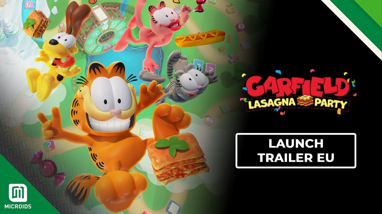 Игра Garfield Lasagna Party (PS4, русская версия)