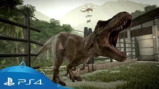 Игра Jurassic World Evolution (PS4, русская версия)