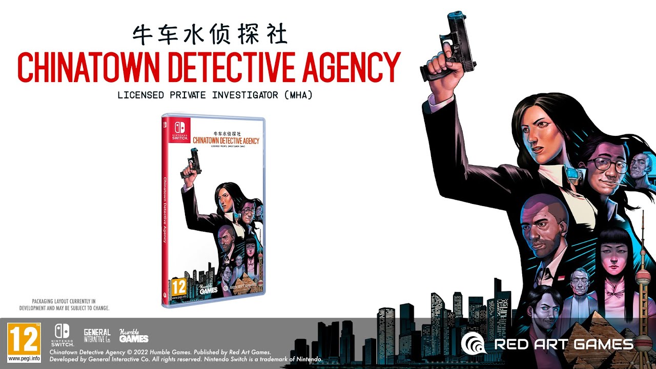 Игра Chinatown Detective Agency (Nintendo Switch)