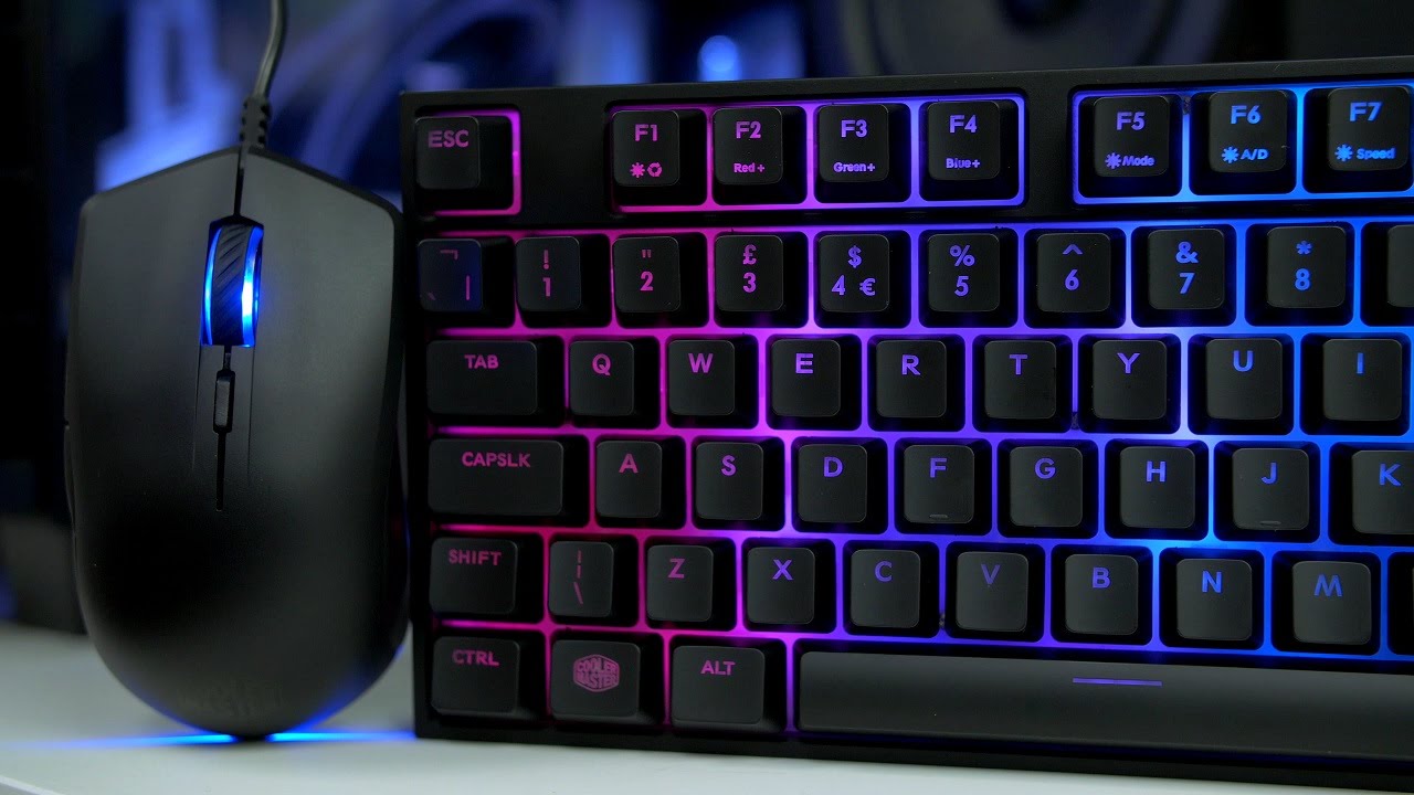 Клавиатура + мышь MasterKeys Lite L Combo (Mem-chanical, SGB-3040-KKMF1-RU)