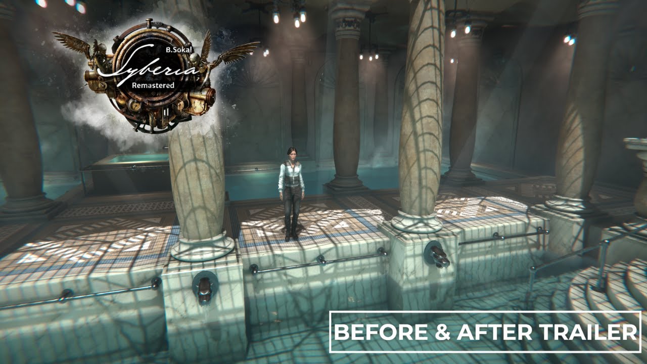 сравнение Syberia Remastered и оригинала