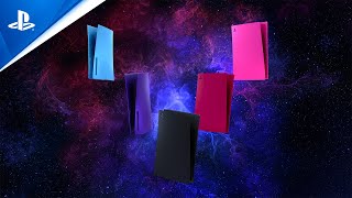 Сменный корпус Sony PS5 Console Covers для Sony PlayStation 5 (звездный синий)