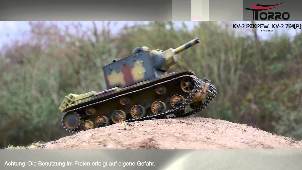 Радиоуправляемый танк КВ-2 1к16, СССР (TR1112438786)