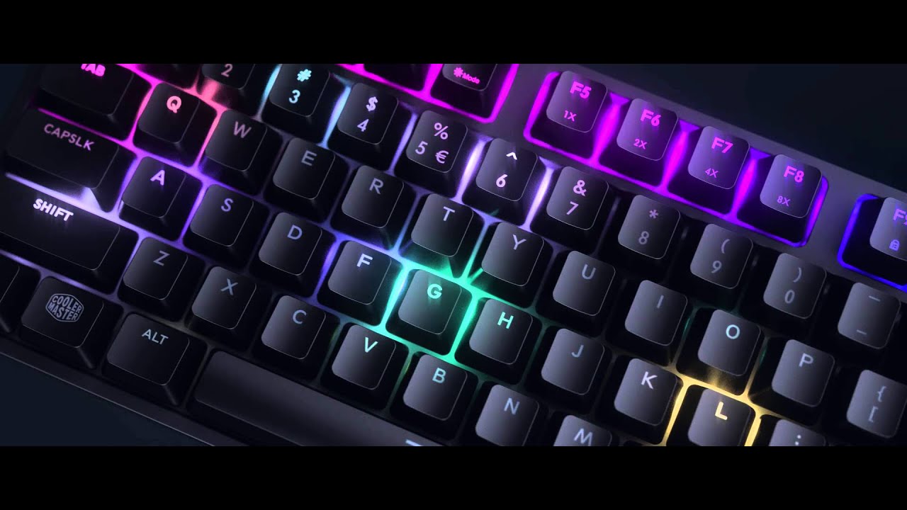Проводная клавиатура MasterKeys Pro S RGB (Cherry MX Red, SGK-6030-KKCR1-RU)