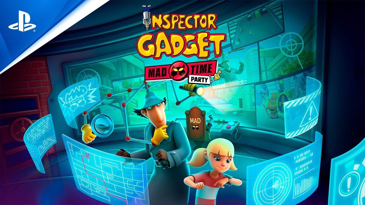 Игра Inspector Gadget: Mad Time Party (PS4, русская версия)
