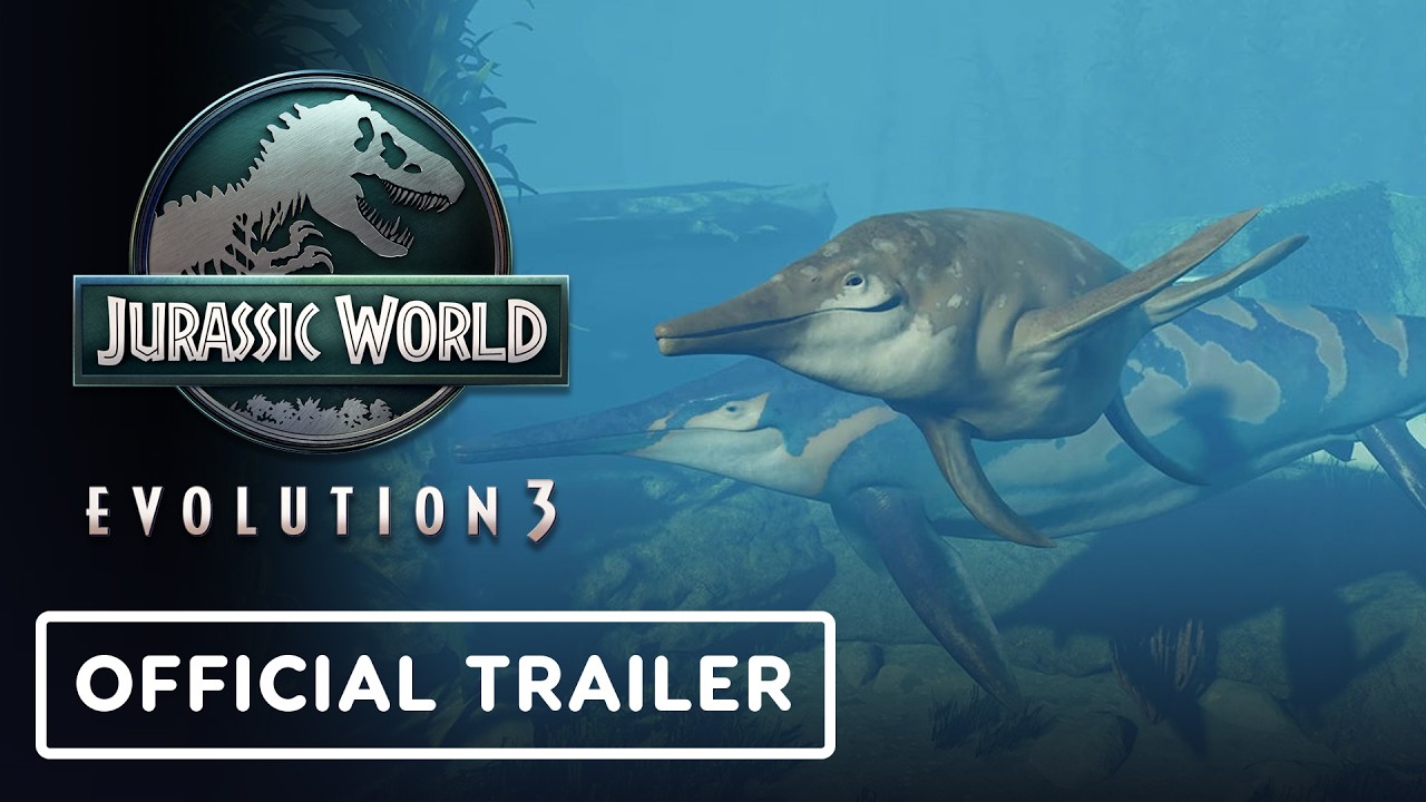 Трейлер Jurassic World Evolution 3: Crocodilia Coast — Shonisaurus