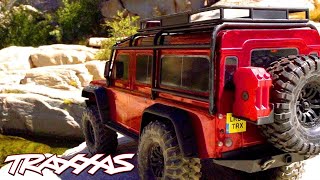 Радиоуправляемая модель краулер Traxxas TRX-4 Defender 4WD RTR 1к10 (TRA82056-4-SAND)
