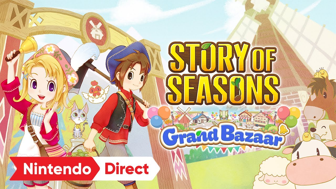 Игра Story of Seasons: Grand Bazaar (Nintendo Switch 2)