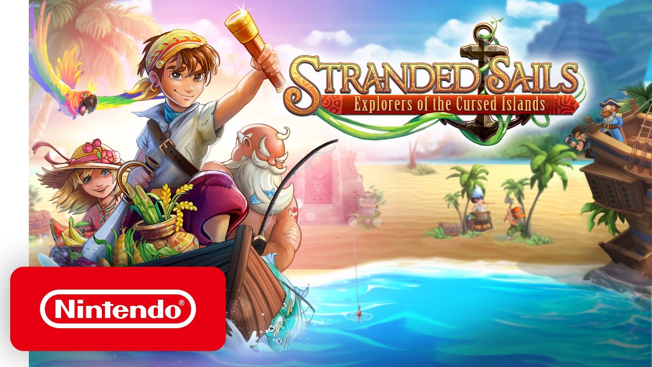 Игра Stranded Sails: Explorers of the Cursed Islands (код загрузки) (Nintendo Switch, русская версия)