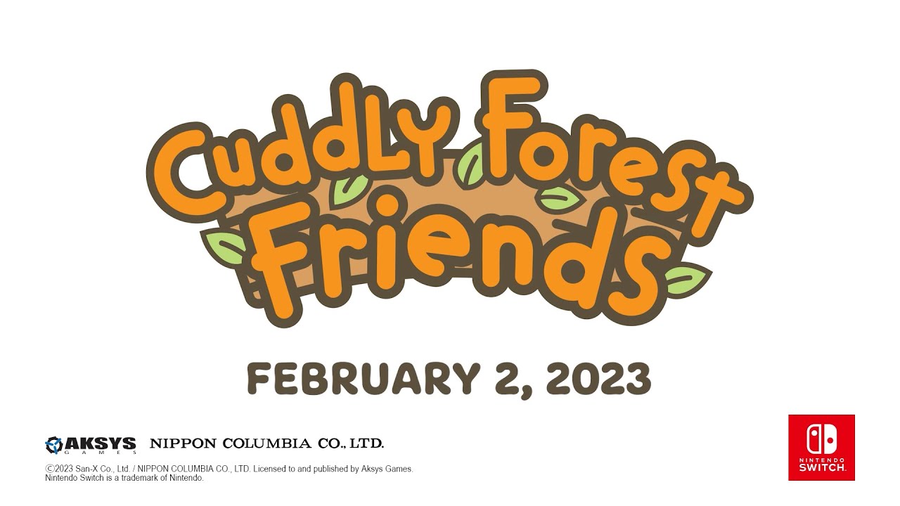 Игра Cuddly Forest Friends (Nintendo Switch)