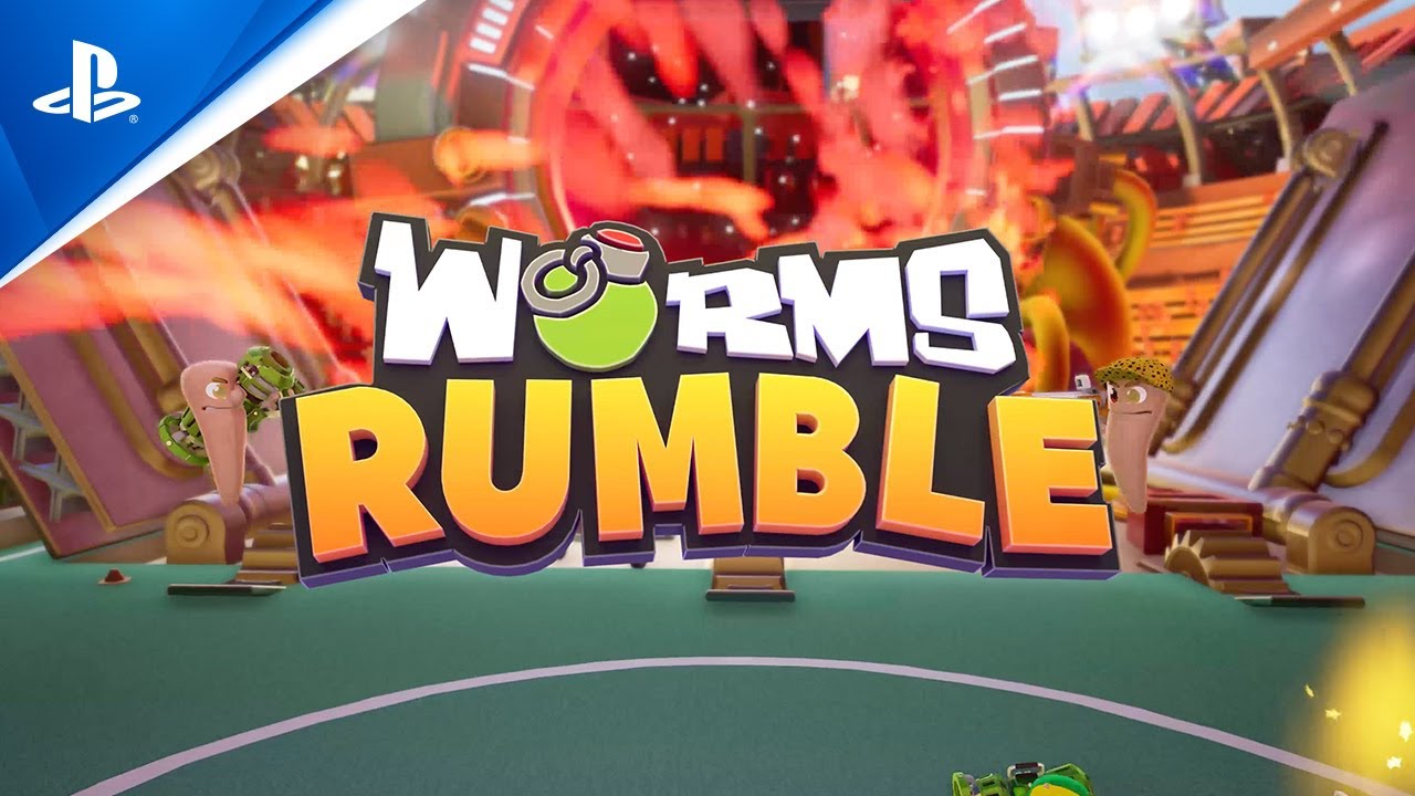Игра Worms Rumble  (PS4, русская версия)