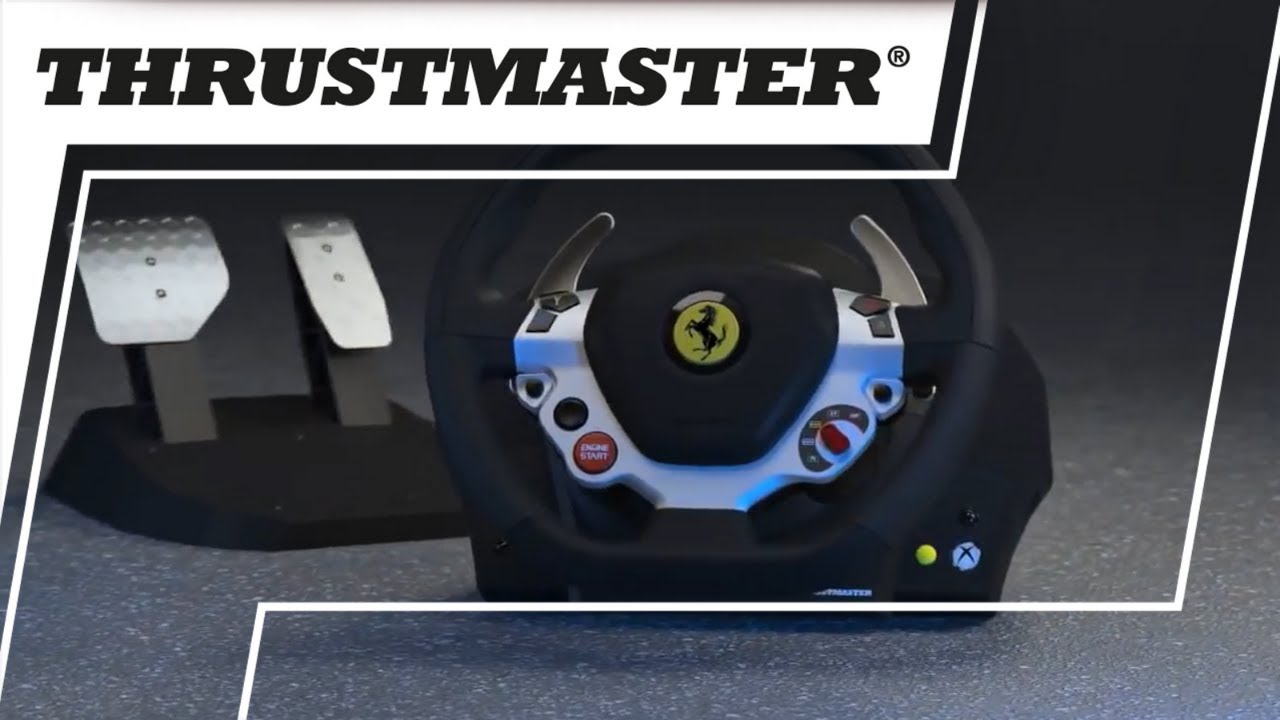 Руль Thrustmaster TX RW Ferrari 458 + педали