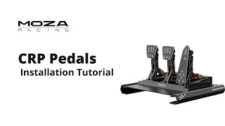 Педали MOZA CRP Load Cell Three Pedals with Base RS04