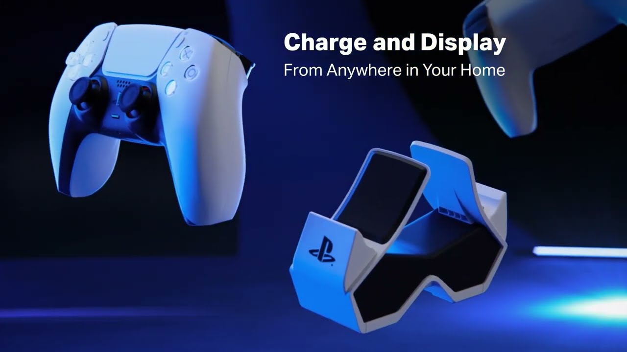 Зарядная станция PowerA PS5 Twin Charging для 2-х геймпадов Sony DualSense