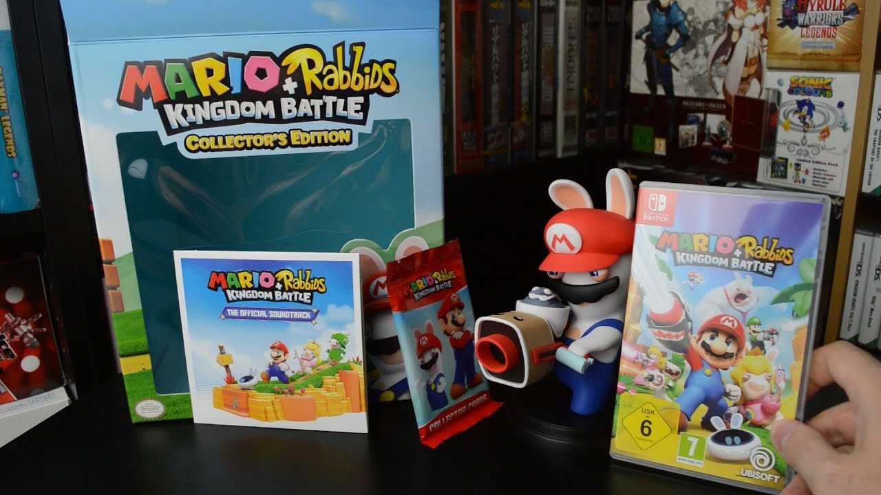 Игра Mario + Rabbids Битва за королевство Collector's Edition (Nintendo Switch, русская версия)