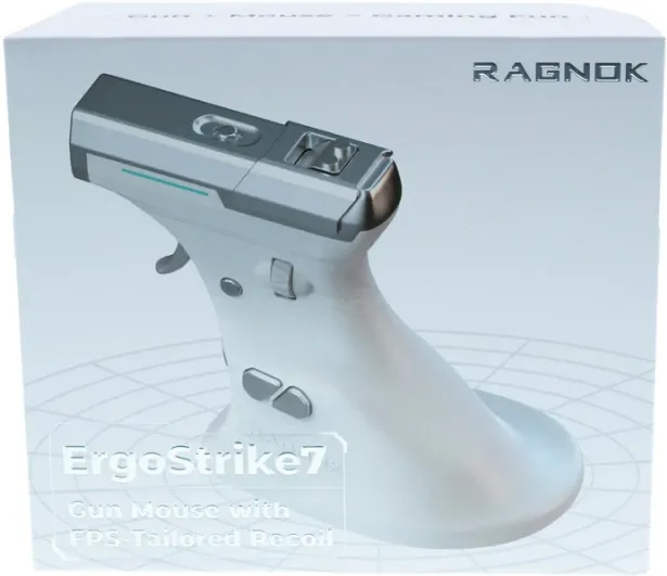 Игровая мышь для шутеров RAGNOK-3 (белая)