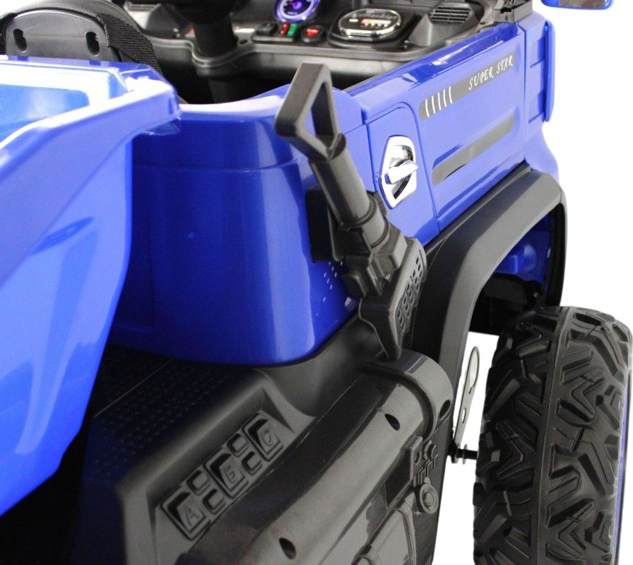 Детский электромобиль RiverToys K777AM синий