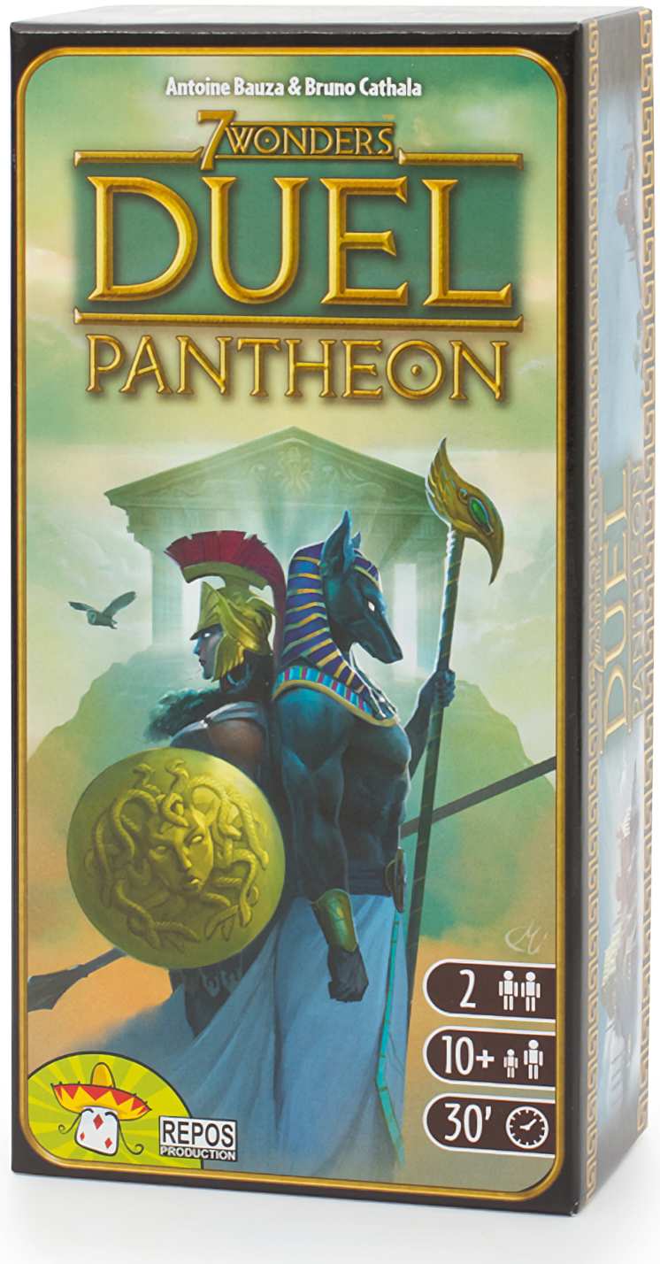(EU) Настольная игра Стиль жизни 7 Чудес. Дуэль: Пантеон (доп)