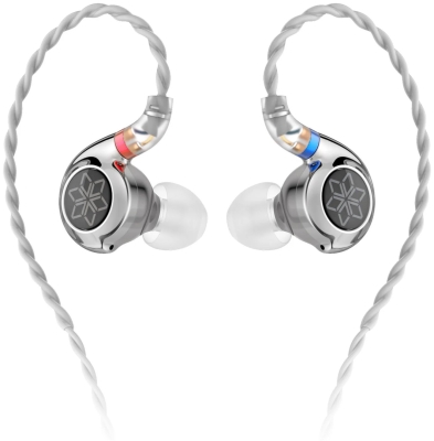 Проводные наушники с микрофоном FIIO FD11 MIC, Серебристые