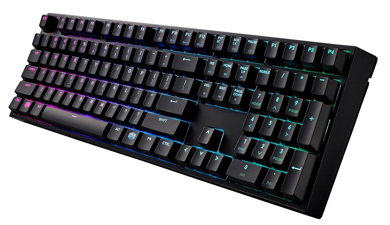 Проводная клавиатура MasterKeys Pro L RGB (Cherry MX Red, SGK-6020-KKCR1-RU)