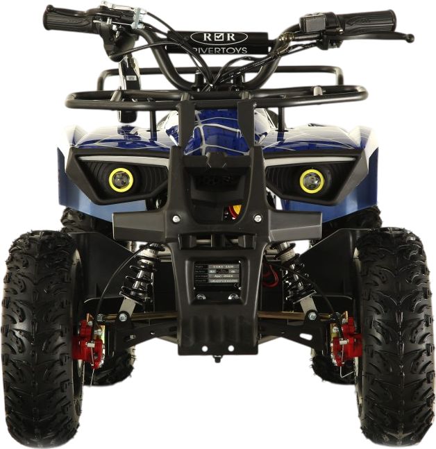 Детский электроквадроцикл RiverToys TIKI LUX синий Spider