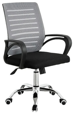 (EU) Офисное кресло FURNITURE STYLE Emma, Серое