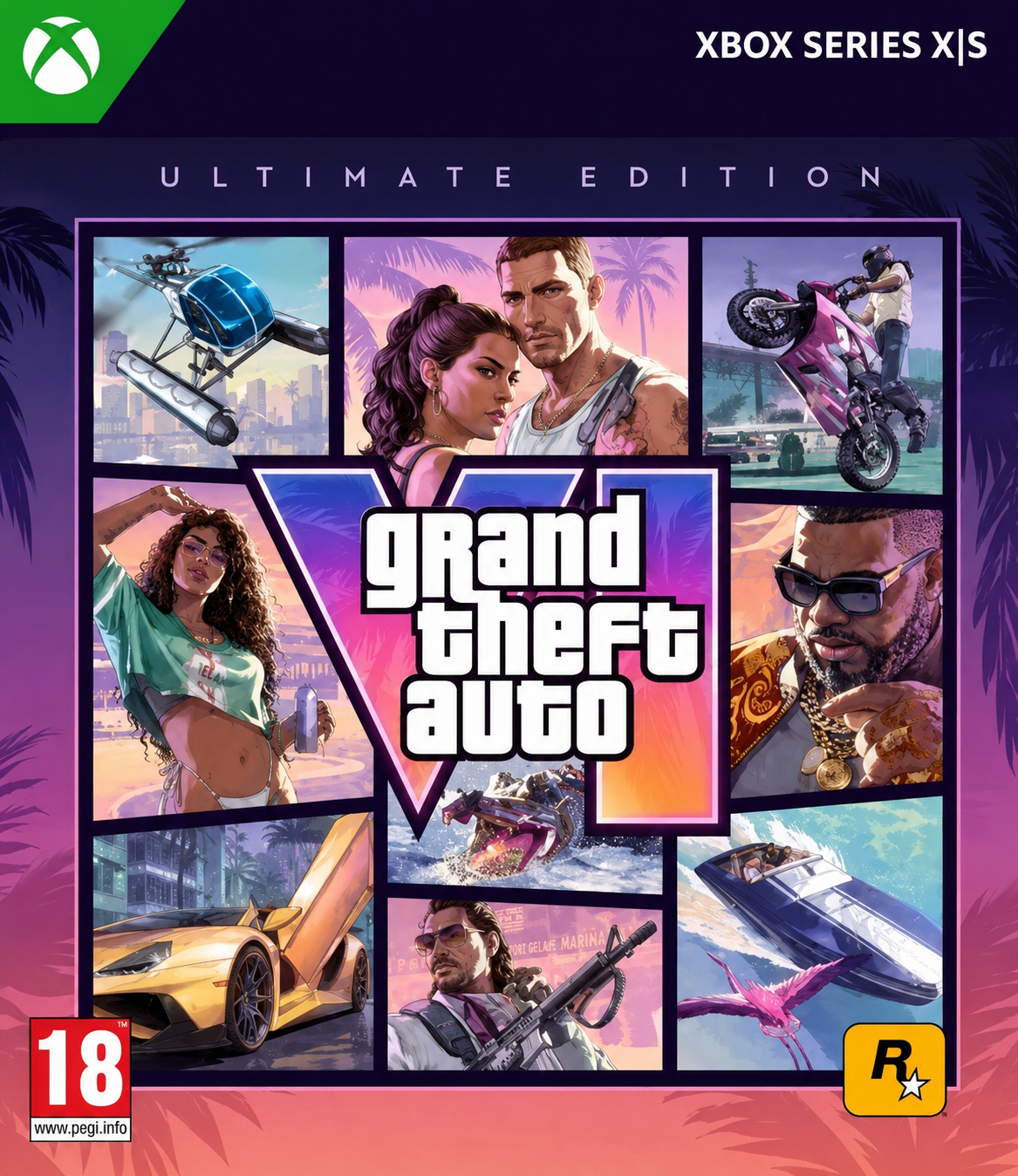 Игра Grand Theft Auto VI Ultimate Edition (GTA 6) (Xbox Series X, русские субтитры)