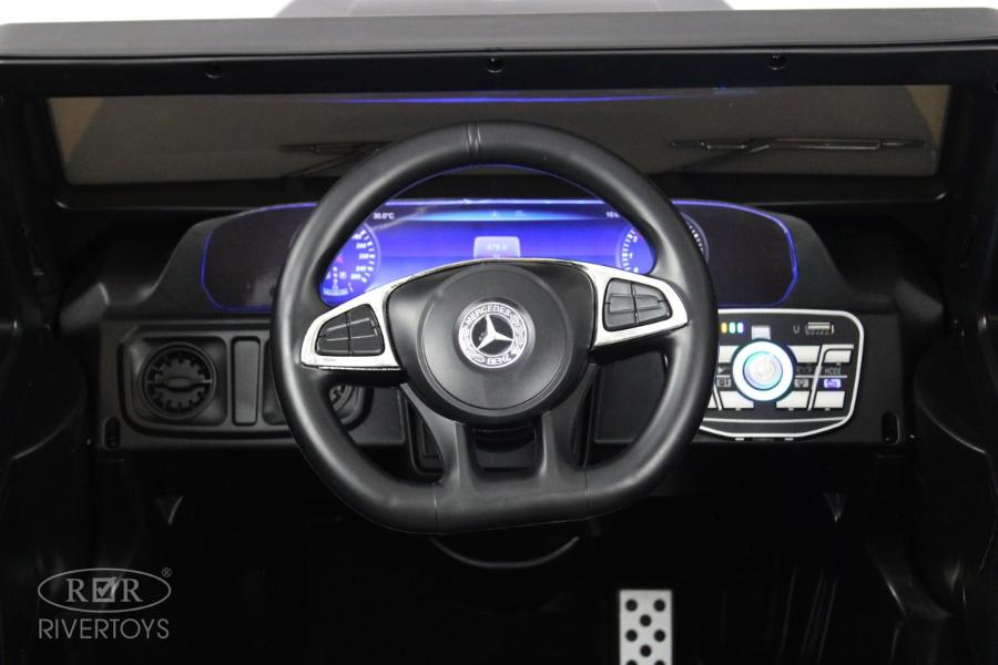Детский электромобиль RiverToys Mercedes-Benz G500 (E333EE) черный