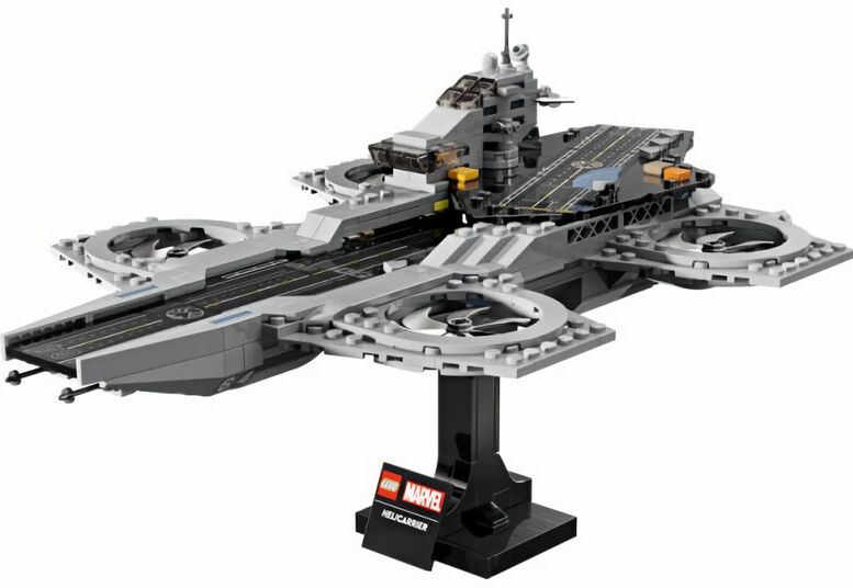 (EU) Игрушка-конструктор LEGO Marvel Геликарриер Мстителей (76295)