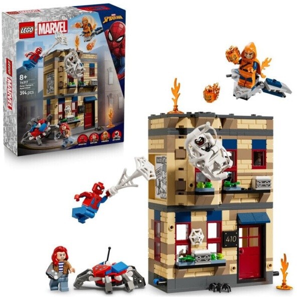 (EU) Конструктор LEGO Marvel Квартира Питера Паркера (76317)