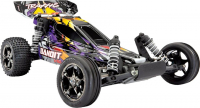 Радиоуправляемая модель багги Traxxas Bandit VXL 2WD RTR 1к10 TQi TSM (TRA24076-4-PRPL)