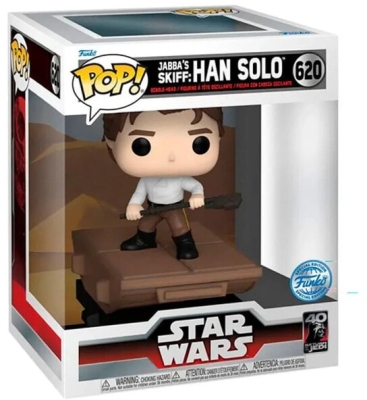 (EU) Фигурка Funko POP! Deluxe Star Wars: Jabba's Skiff Han Solo (620)