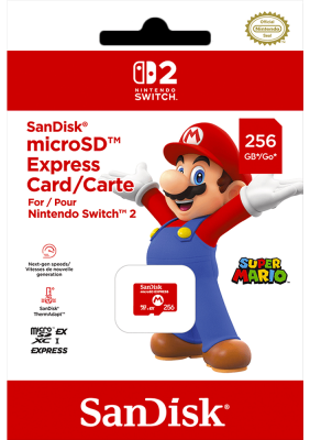Карта памяти SanDisk MicroSD Express Card для Nintendo Switch 2 256 GB