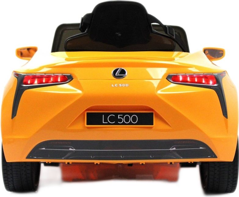 Детский электромобиль RiverToys Lexus LC 500 (JE1618) желтый