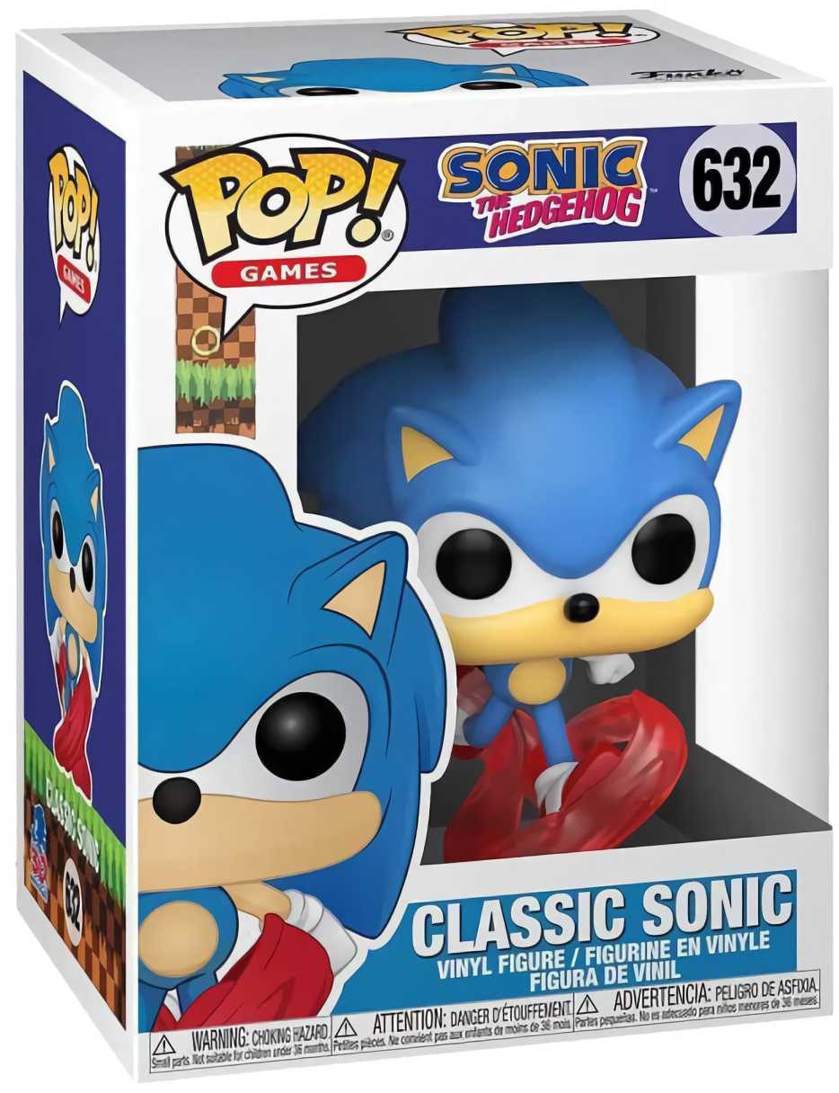 (EU) Фигурка Funko POP! Games: Classic Sonic (632)