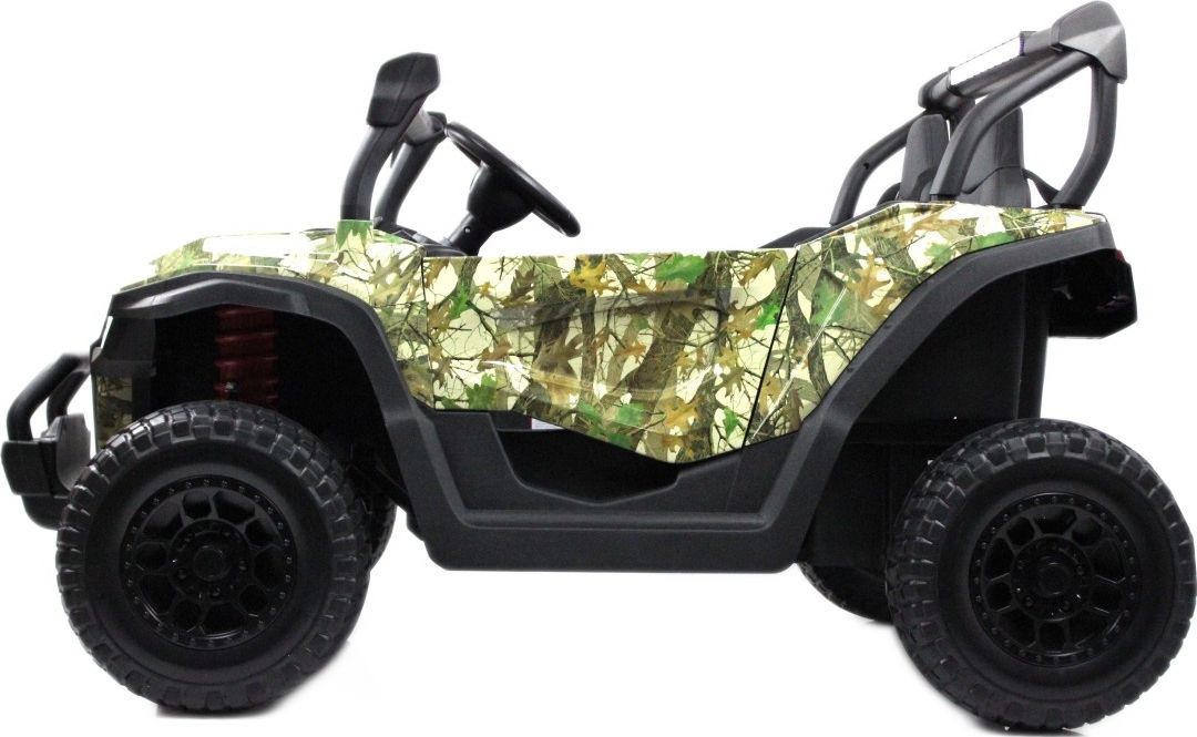 Детский электромобиль RiverToys P333PP (Buggy) зеленый камуфляж