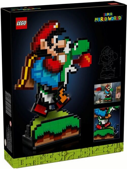 (EU) Конструктор LEGO Super Mario Марио и Йоши (71438)