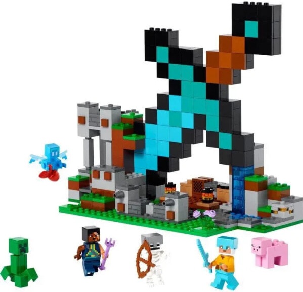 (EU) Конструктор LEGO Minecraft Меч и монстры (21244)