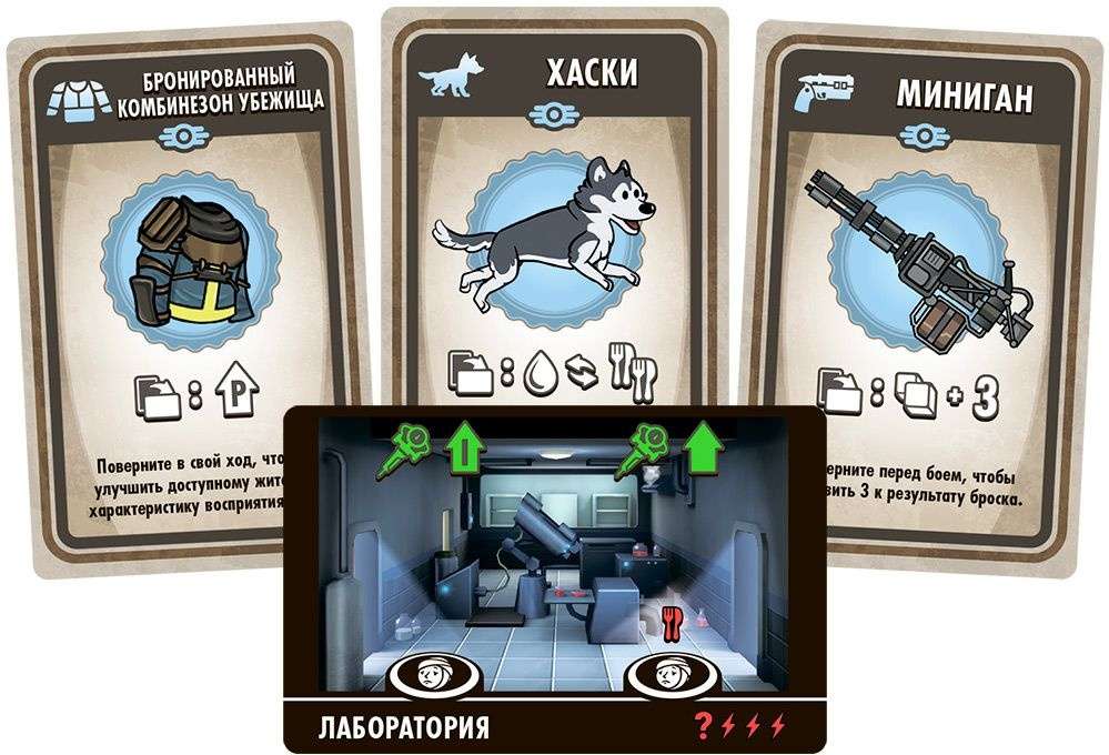 (EU) Настоьная игра Hobby World Fallout Shelter. Настоьная игра Hobby World