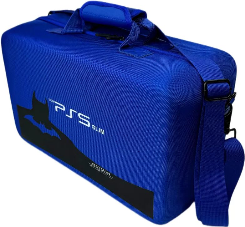 Сумка для консоли и геймпадов PS5 Slim (Batman)