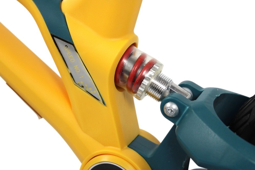 Детский беговел RiverToys (М002БХ) (желтый)